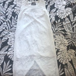 White sheath dress silence+noise never worn